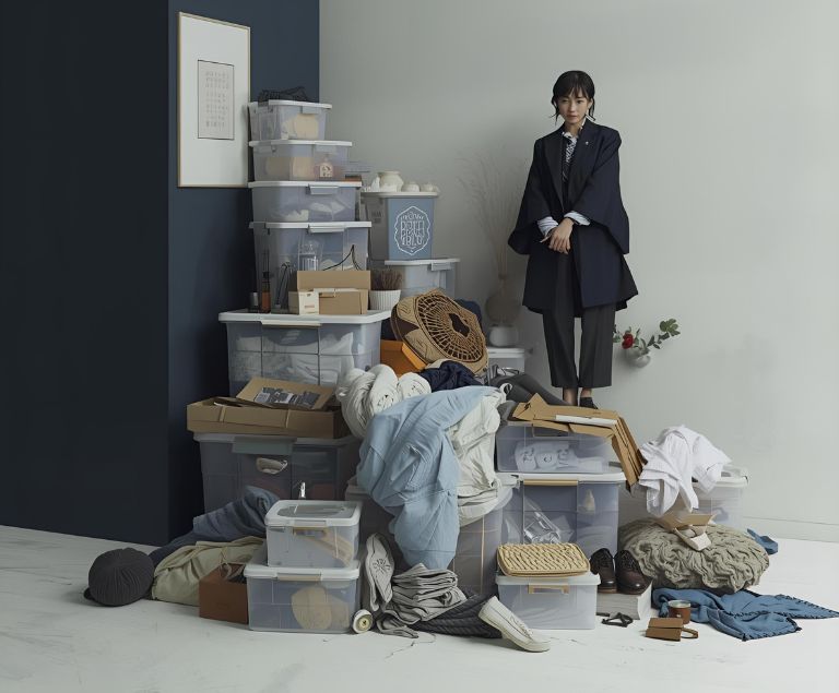 物を捨てられない